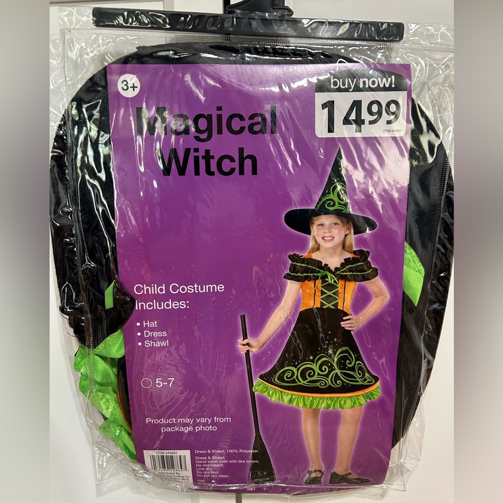 Magical Witch Costume for Kids